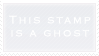 This stamp is a ghost